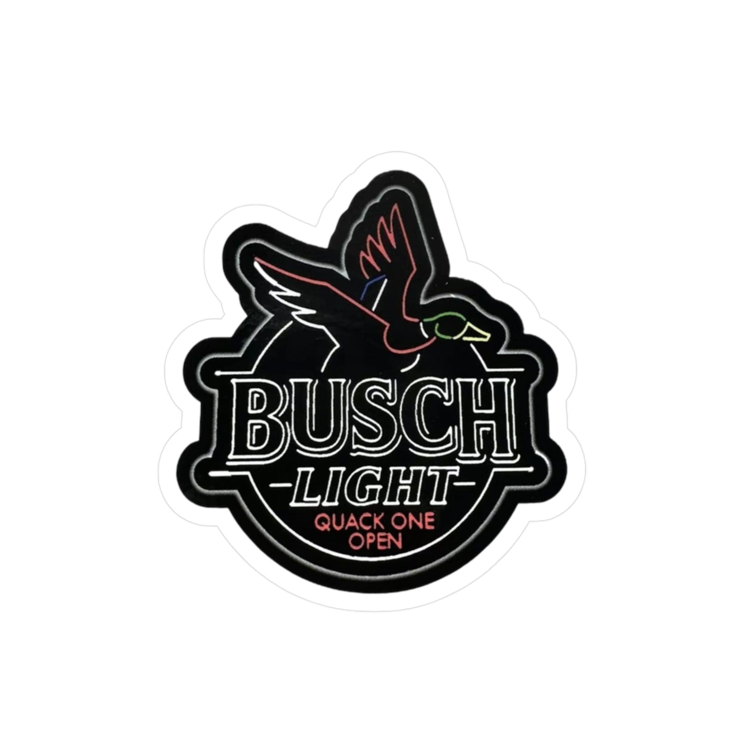 Quack One Kiss-Cut Vinyl Decals