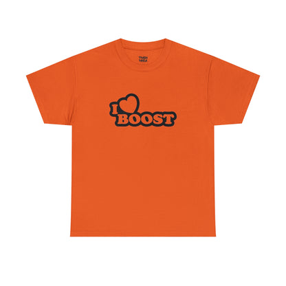 I Heart Boost Unisex Heavy Cotton Tee