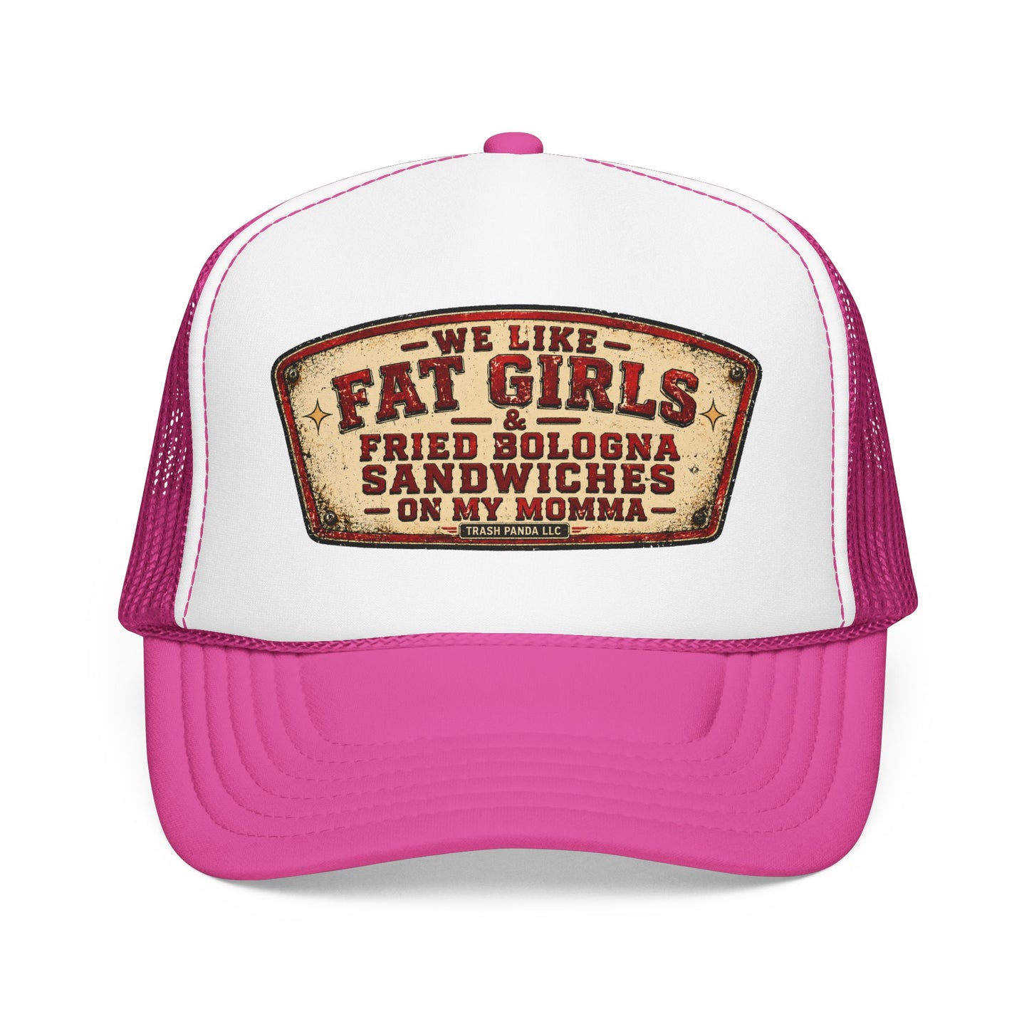 On My Momma Foam Trucker Hat (Printed)