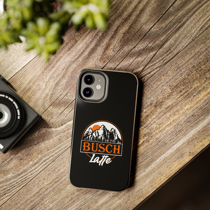 Busch Latte Orange Tough iPhone Cases