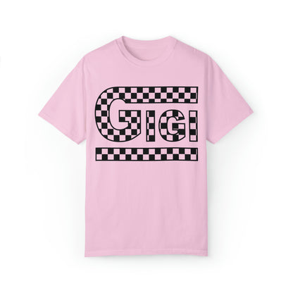 Checkered Gigi Comfort Colors Unisex Garment-Dyed T-shirt