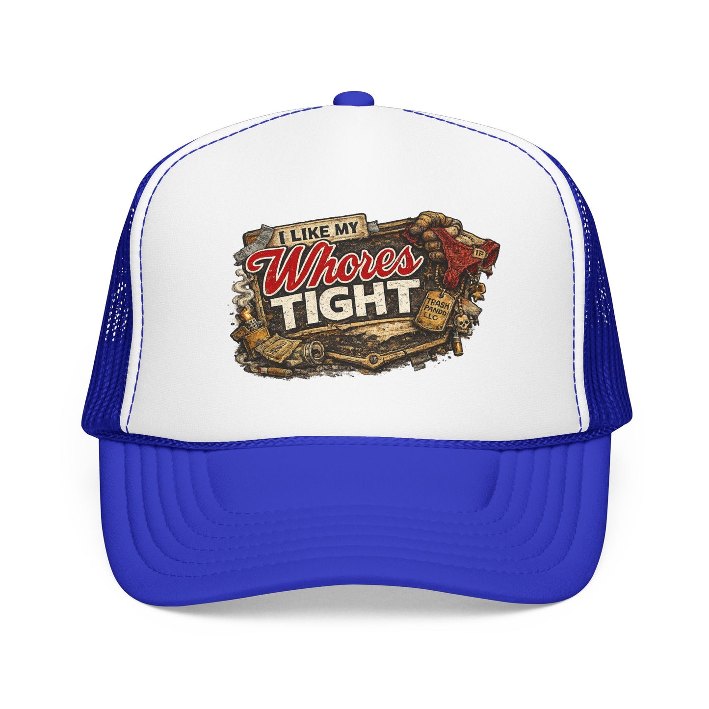 I Like My W Tight Foam Trucker Hat (Printed)