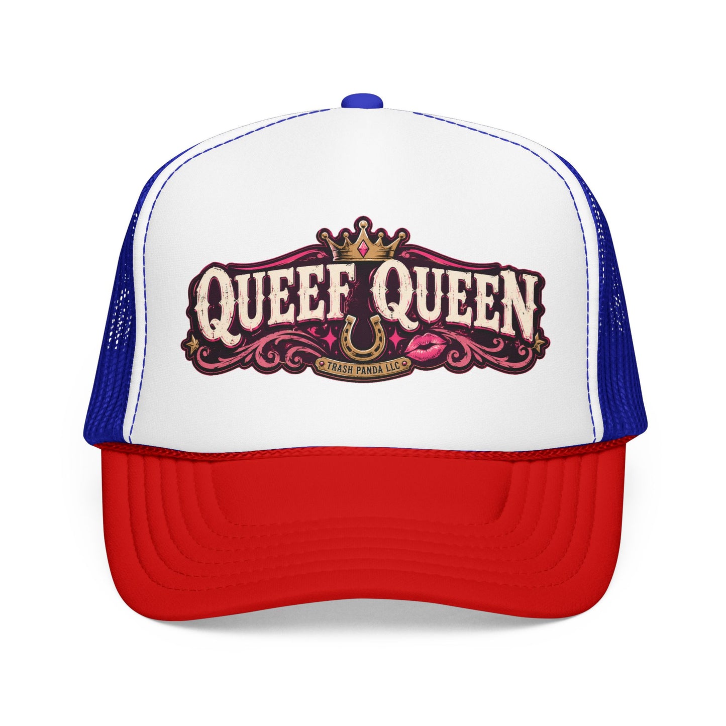 Q Queen Foam Trucker Hat (Printed)