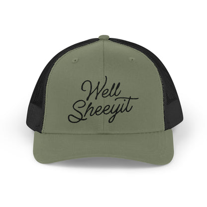 Well Sheeyit Snapback Trucker Cap