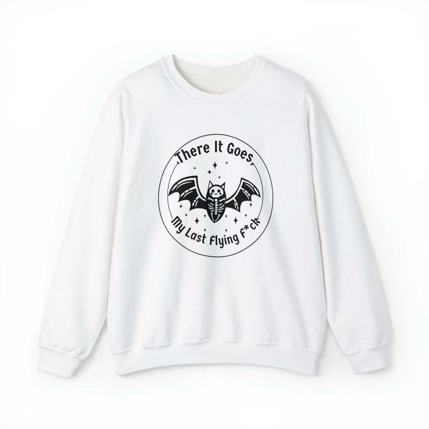 Last Flying F*ck Bat Sweatshirt Unisex Heavy Blend™ Crewneck Sweatshirt