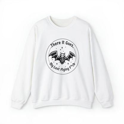 Last Flying F*ck Bat Sweatshirt Unisex Heavy Blend™ Crewneck Sweatshirt