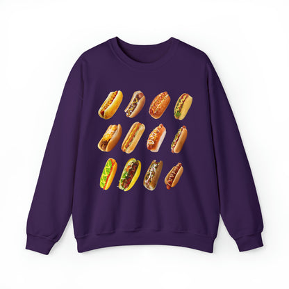 Hotdog Sweatshirt Unisex Heavy Blend™ Crewneck Sweatshirt