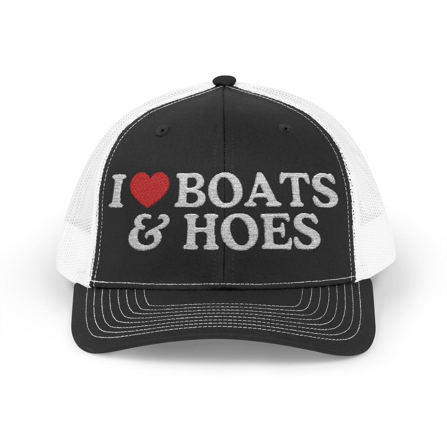 I Heart Boats Richardson 112 Snapback Trucker Cap