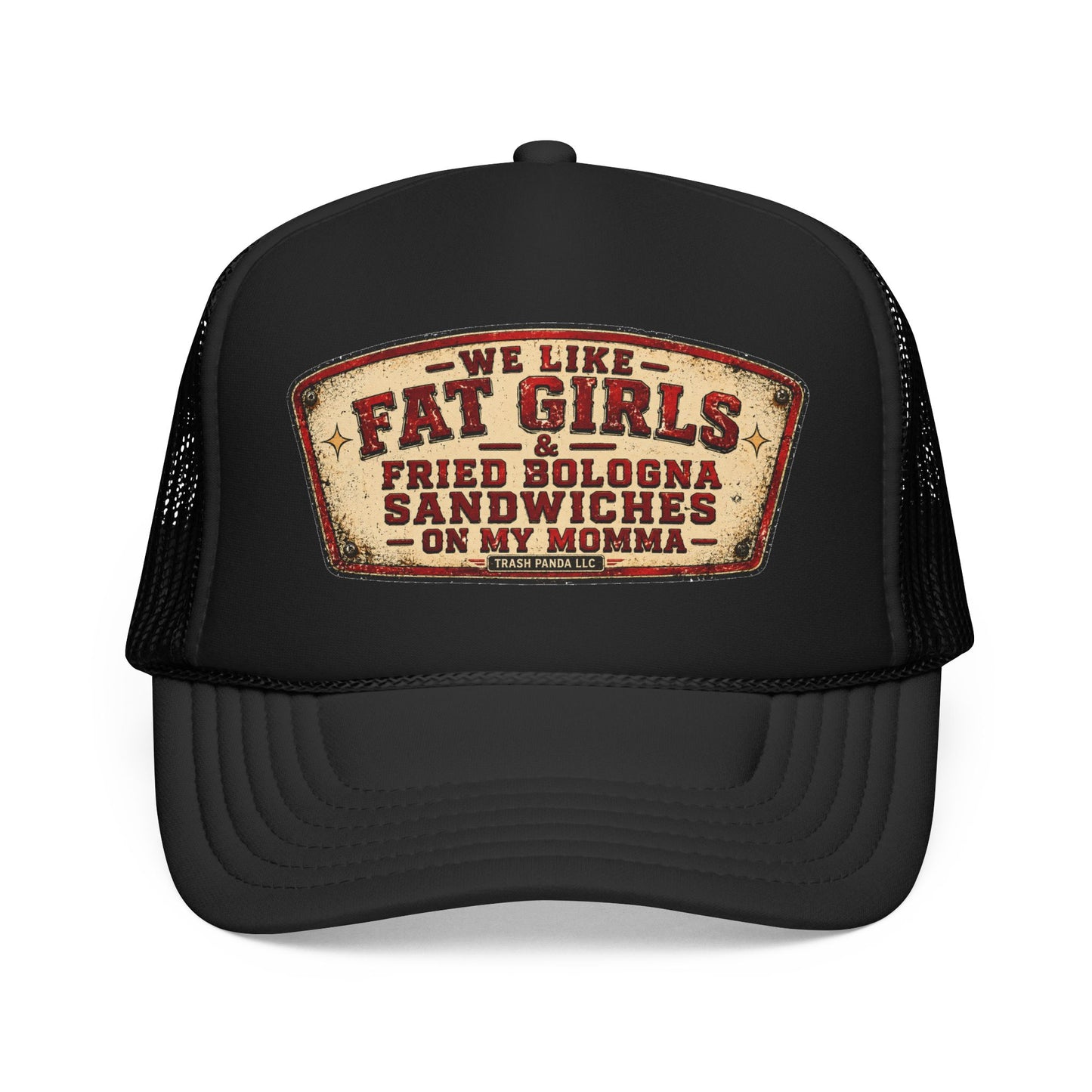 On My Momma Foam Trucker Hat (Printed)