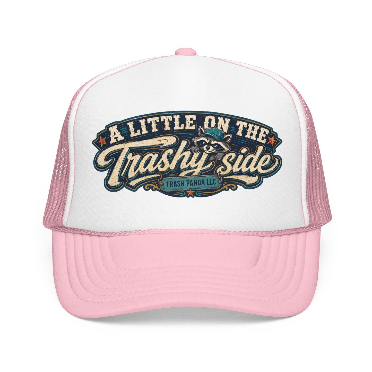 Trashy Side Foam Trucker Hat (Printed)