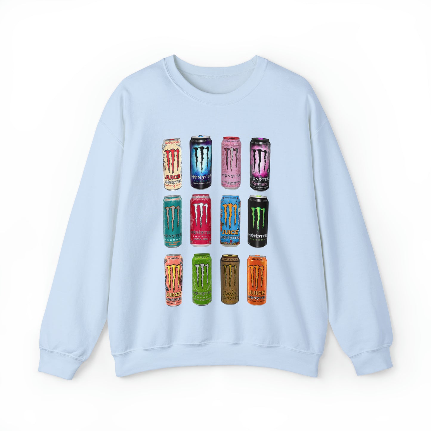 Monster Energy Sweatshirt Unisex Heavy Blend™ Crewneck Sweatshirt