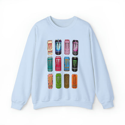 Monster Energy Sweatshirt Unisex Heavy Blend™ Crewneck Sweatshirt