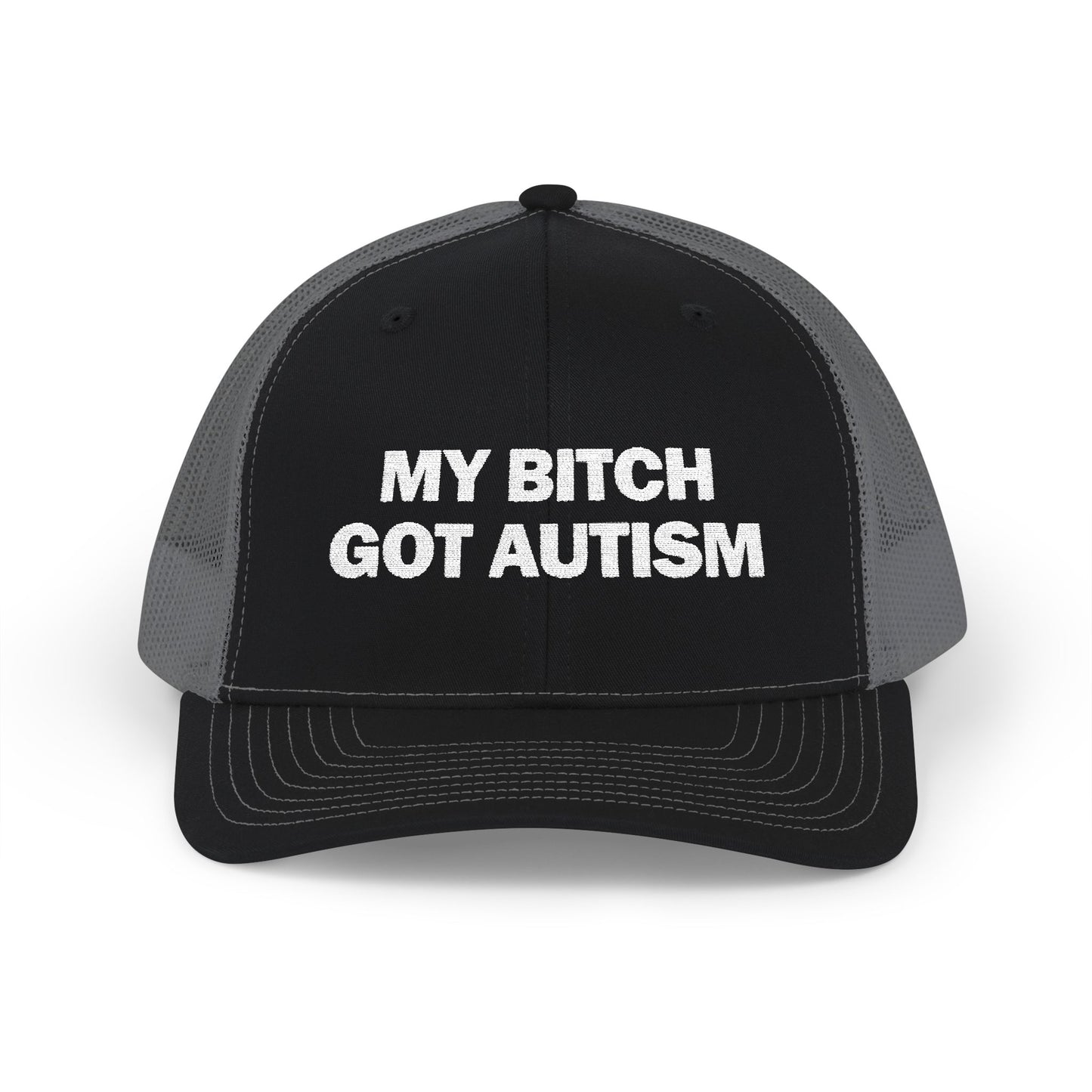 My B Got Autism Richardson 112 Snapback Trucker Cap