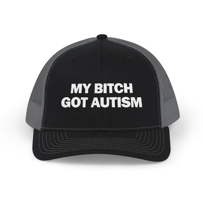 My B Got Autism Richardson 112 Snapback Trucker Cap