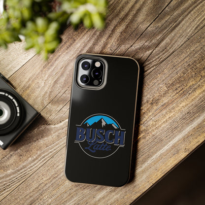 Busch Latte Blk Tough iPhone Cases