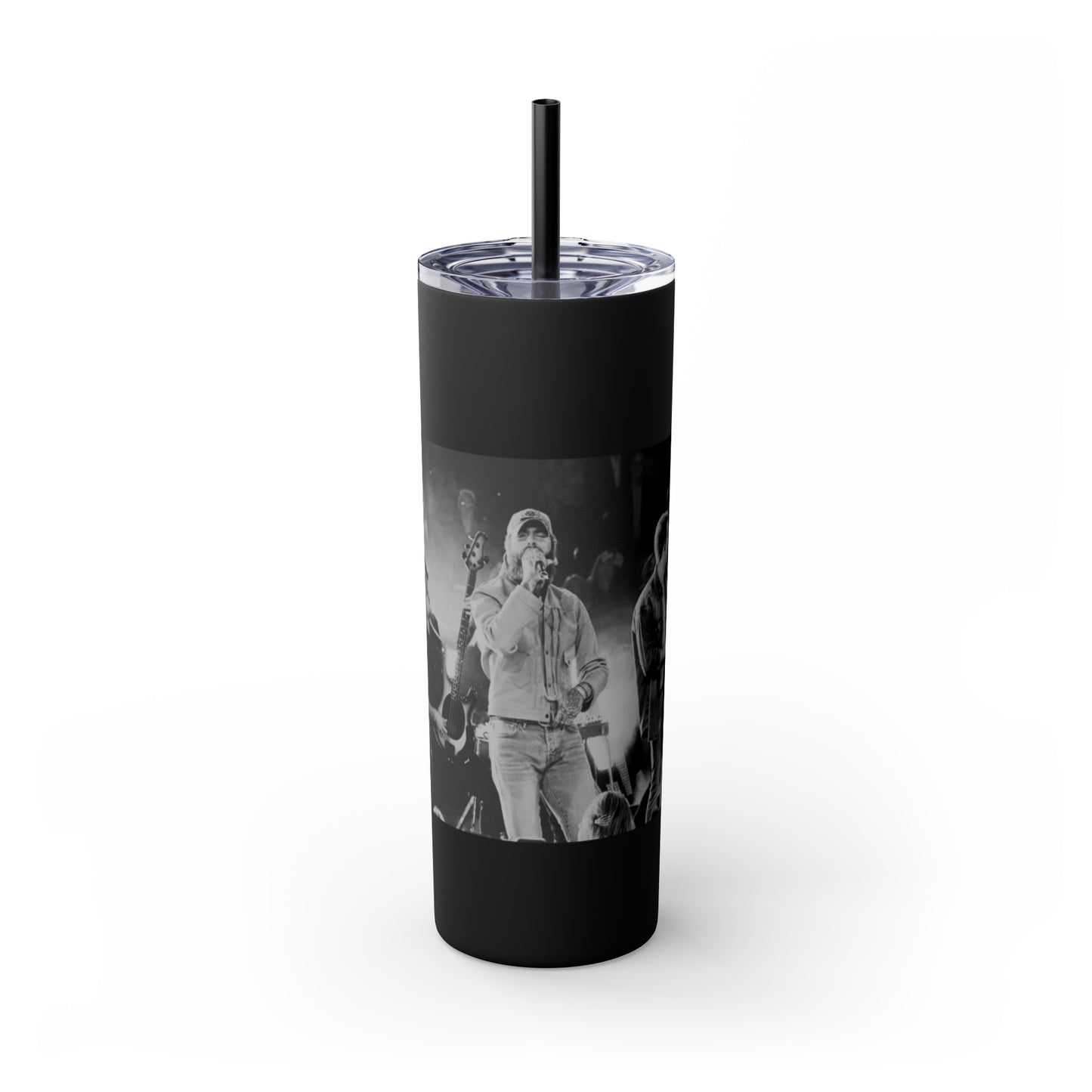 Posty Pickup Man Skinny Tumbler with Straw, 20oz