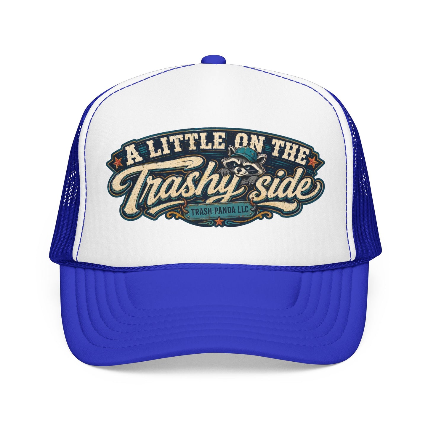 Trashy Side Foam Trucker Hat (Printed)