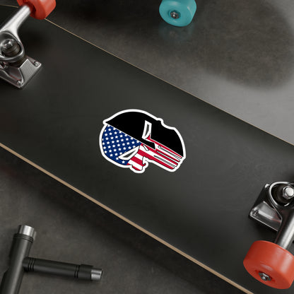 Punisher Spartan American Vinyl Decals