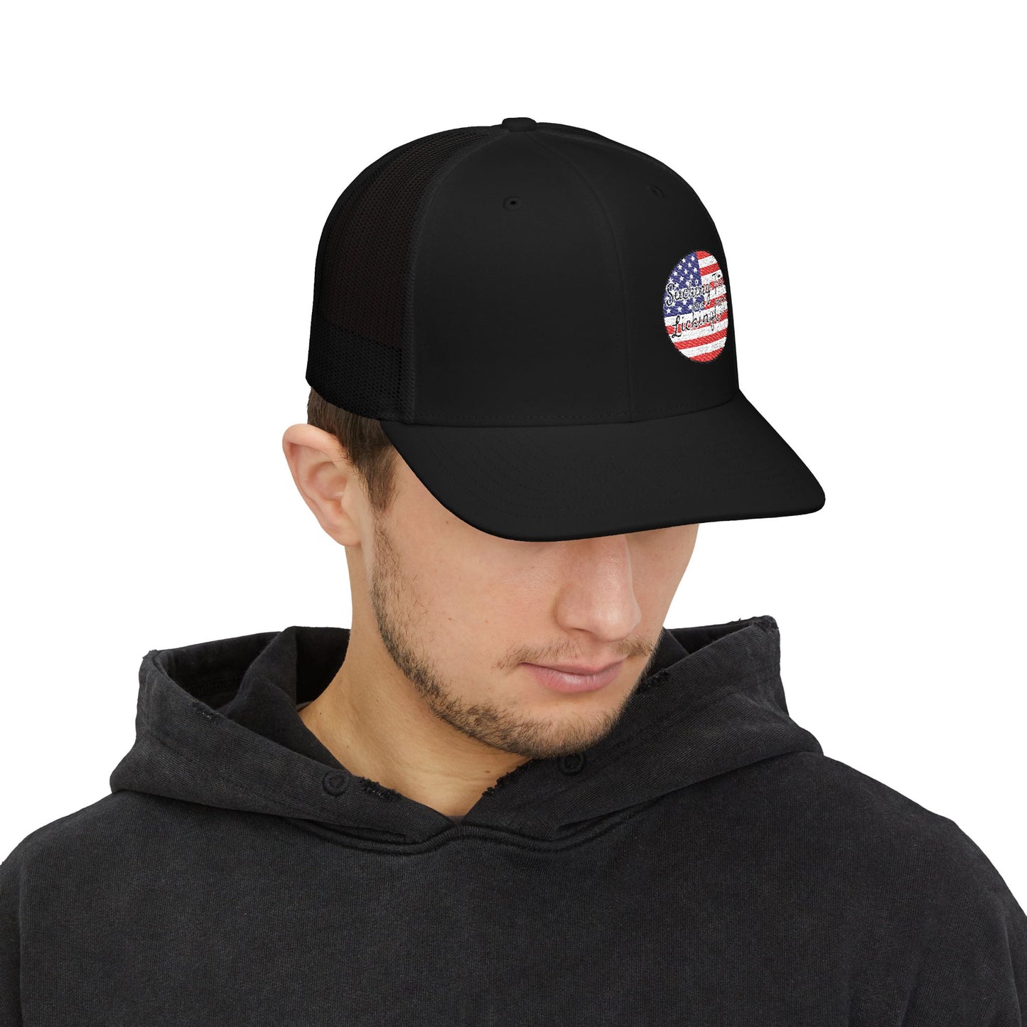 Sucking Ts and Licking Cs (4th of July) Richardson 112 Snapback Trucker Cap