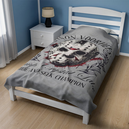 JASON Velveteen Plush Blanket