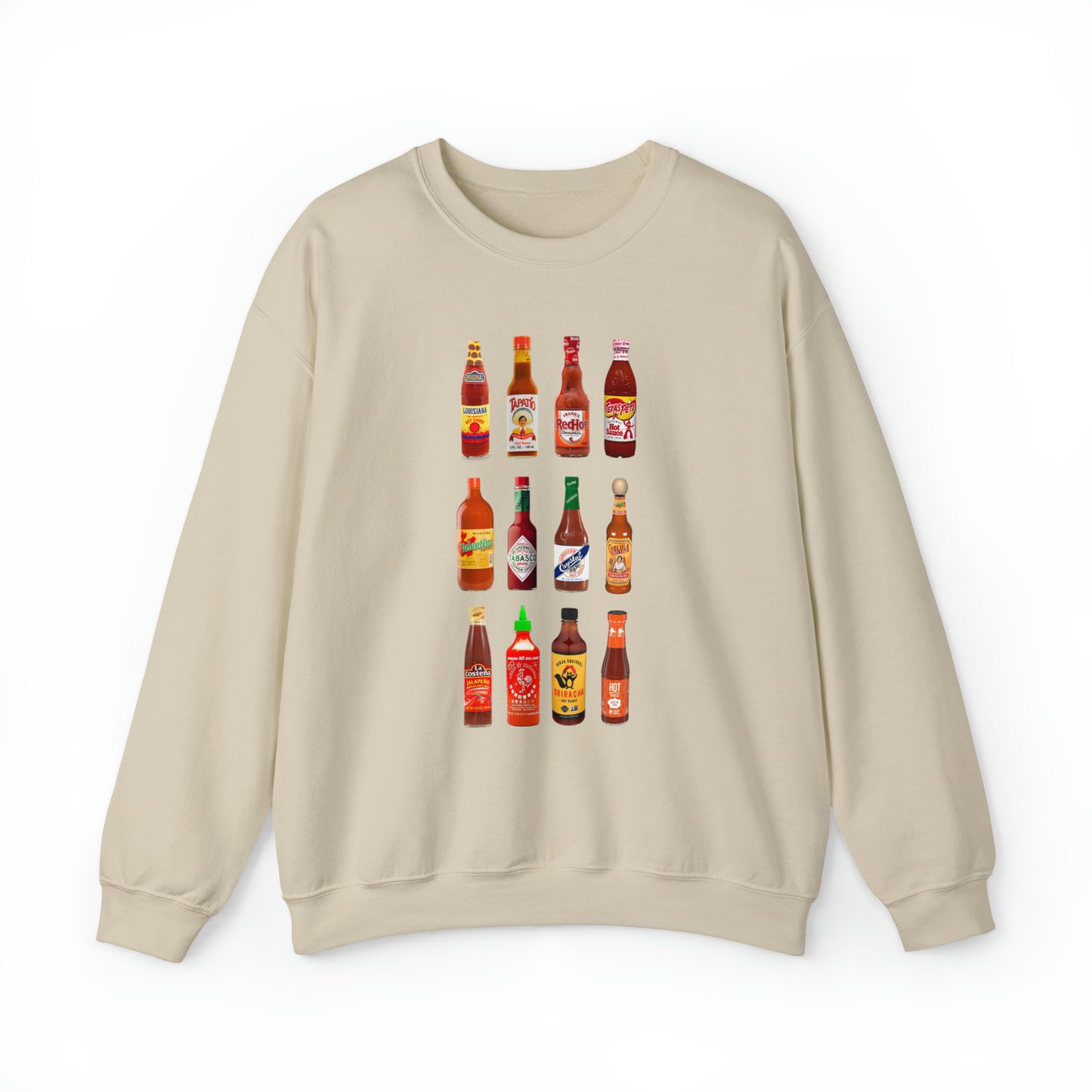 Hot Sauce Sweatshirt Unisex Heavy Blend™ Crewneck Sweatshirt