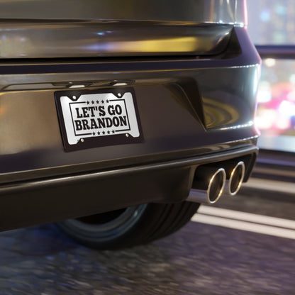 LGB White Vanity Plate