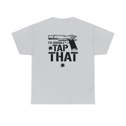 Double Tap 2 Unisex Heavy Cotton Tee