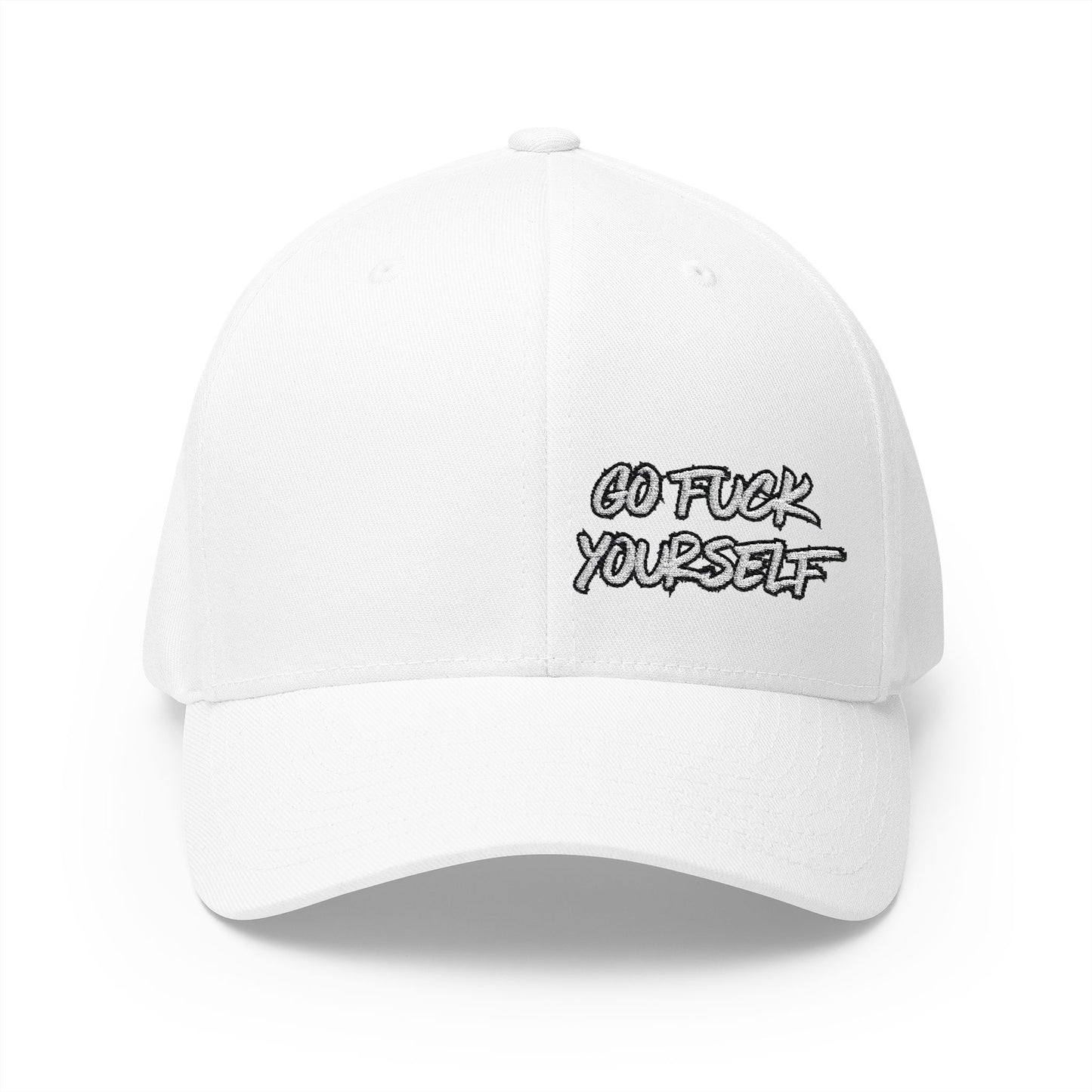 Go F Yourself Embroidered FlexFit Hat
