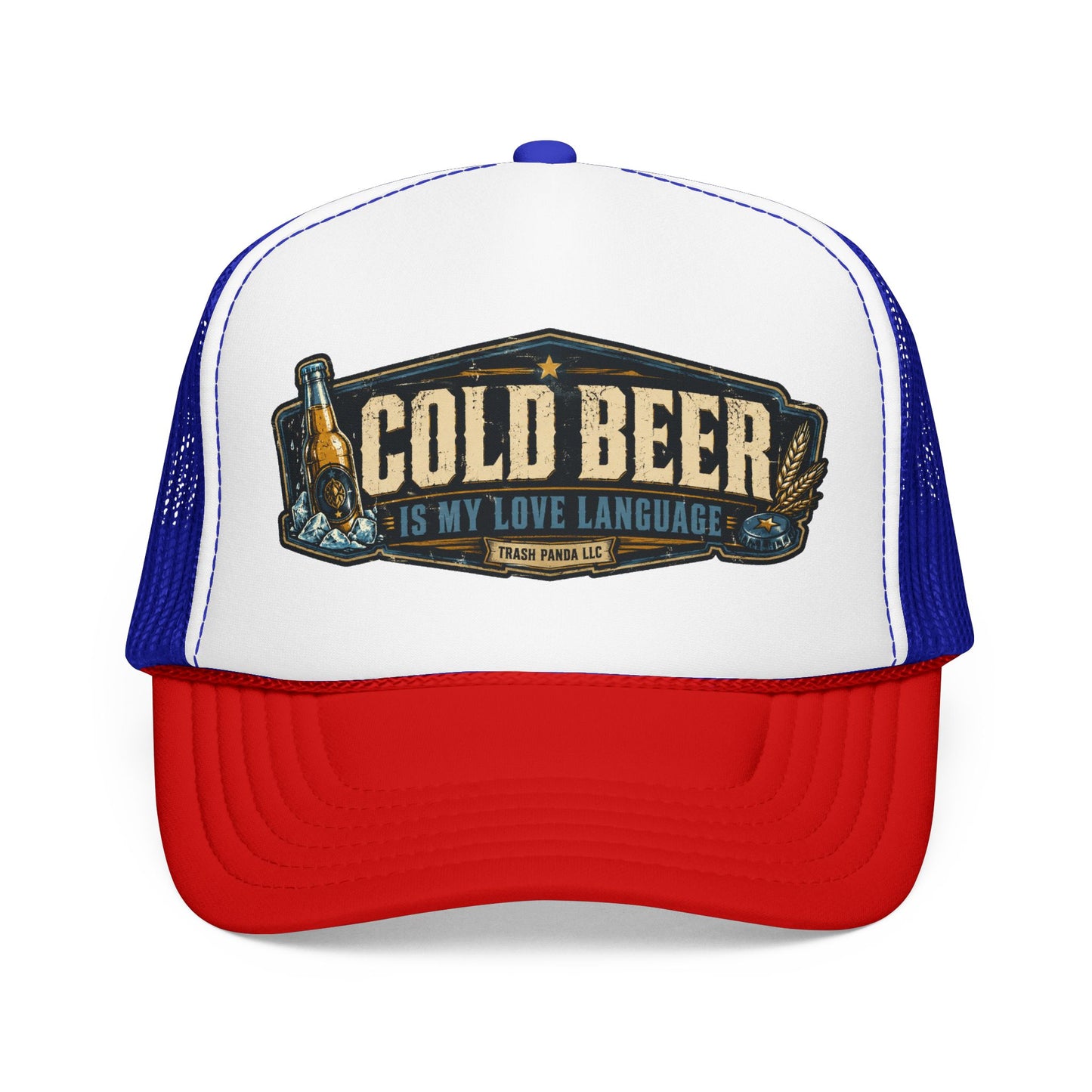 Cold Beer Foam Trucker Hat (Printed)