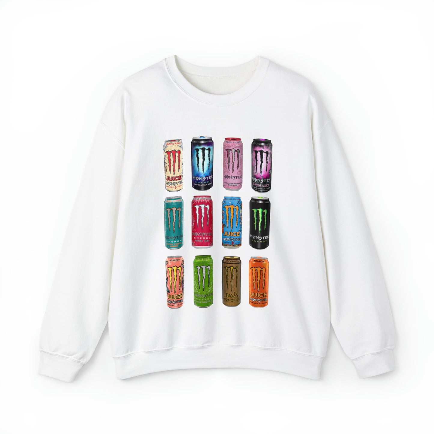 Monster Energy Sweatshirt Unisex Heavy Blend™ Crewneck Sweatshirt