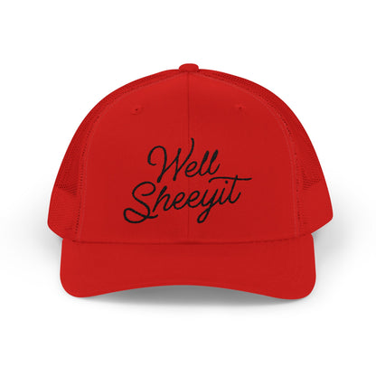 Well Sheeyit Snapback Trucker Cap