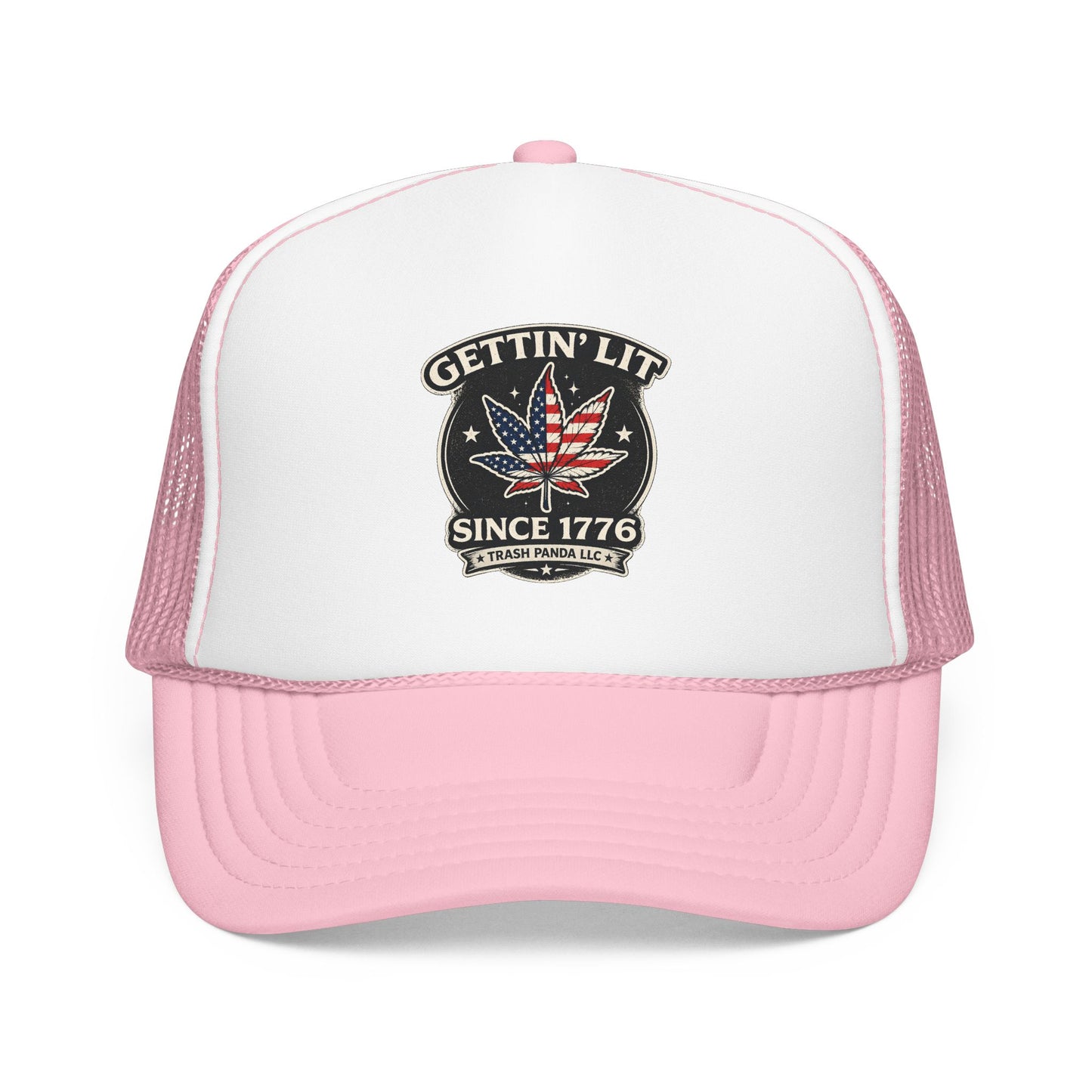 Gettin' Lit Since 1776 Foam Trucker Hat (Printed)
