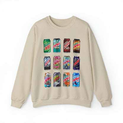 Mtn Dew Sweatshirt Unisex Heavy Blend™ Crewneck Sweatshirt