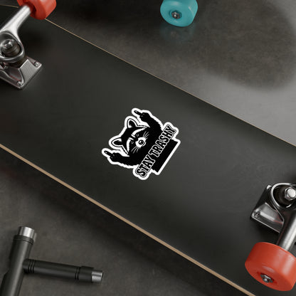 Stay Trashy Flippin' Birds Vinyl Decal