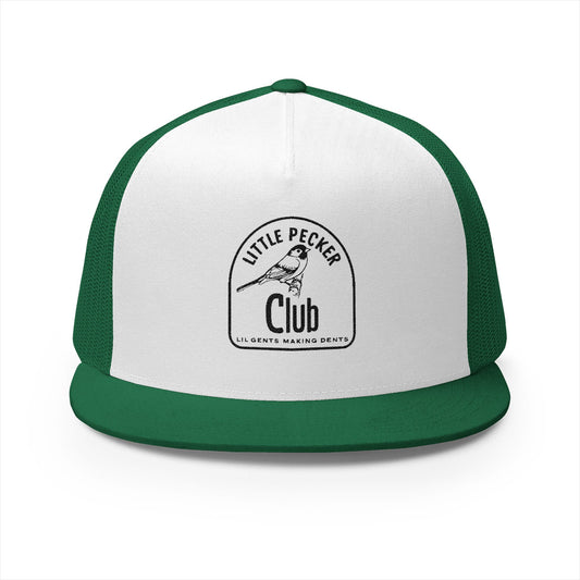 Little Pecker Club Embroidered 5 Panel Trucker Cap