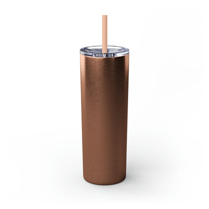 In My Mom Era Fall Skinny Tumbler with Straw, 20oz