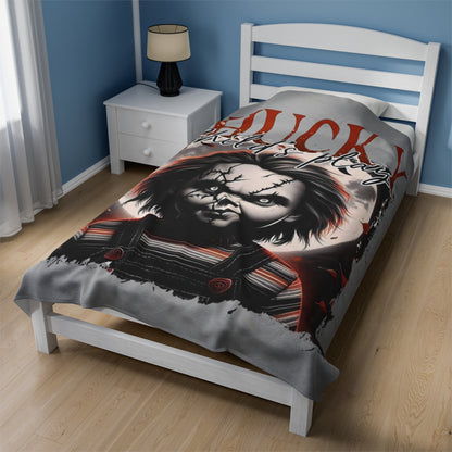 CHUCKY Velveteen Plush Blanket