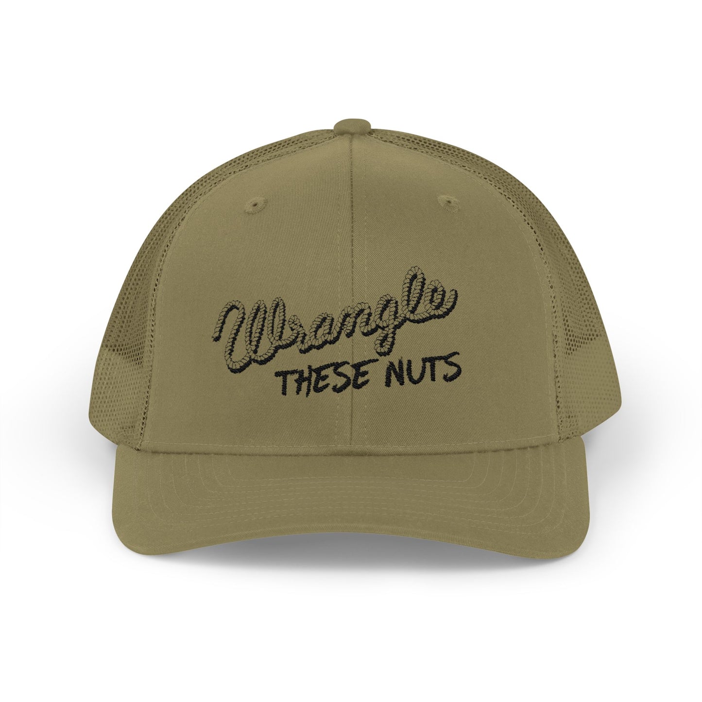 Wrangle These Nuts (Rope) Richardson 112 Snapback Trucker Cap