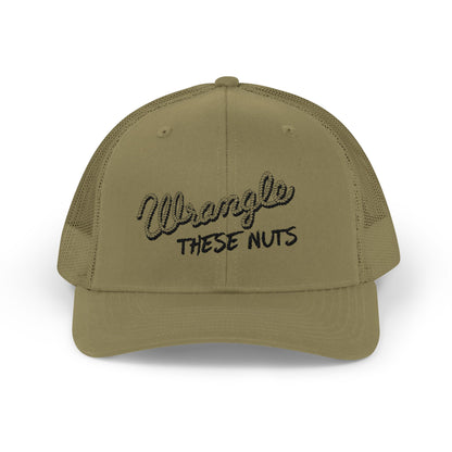 Wrangle These Nuts (Rope) Richardson 112 Snapback Trucker Cap