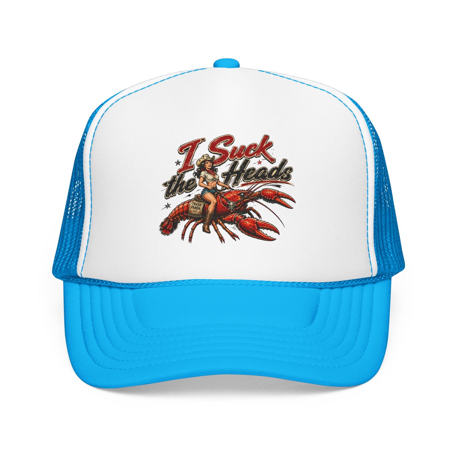 I Suck The Heads Foam Trucker Hat (Printed)