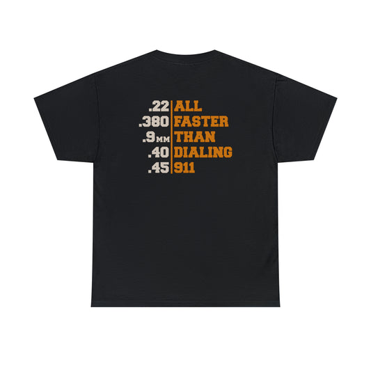 Faster Than 911 Unisex Heavy Cotton Tee