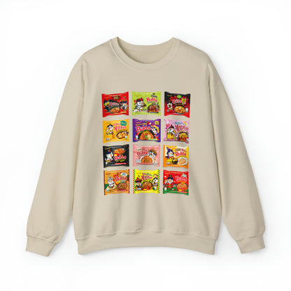 Korean Roman Noodle Sweatshirt Unisex Heavy Blend™ Crewneck Sweatshirt