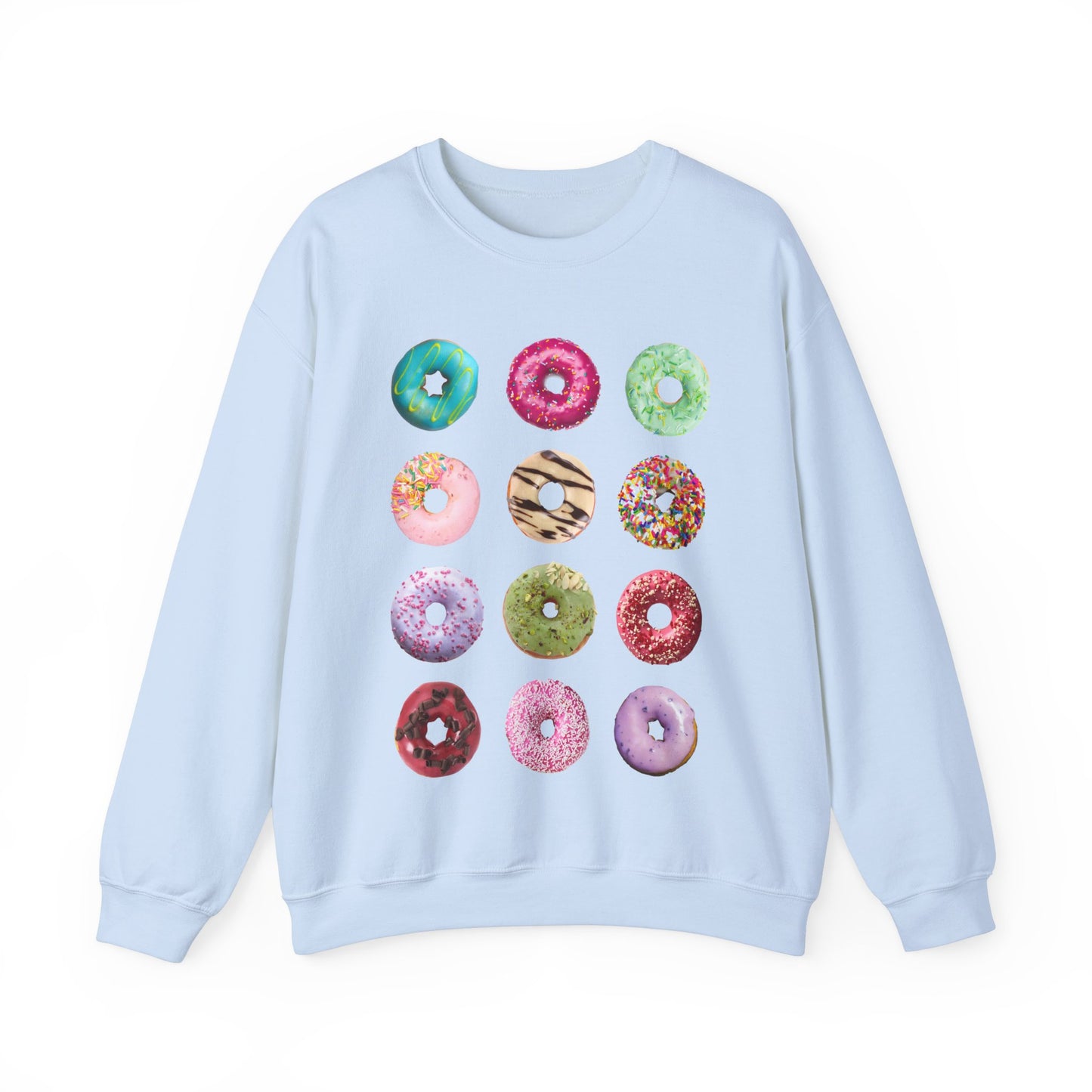 Donuts Sweatshirt Unisex Heavy Blend™ Crewneck Sweatshirt