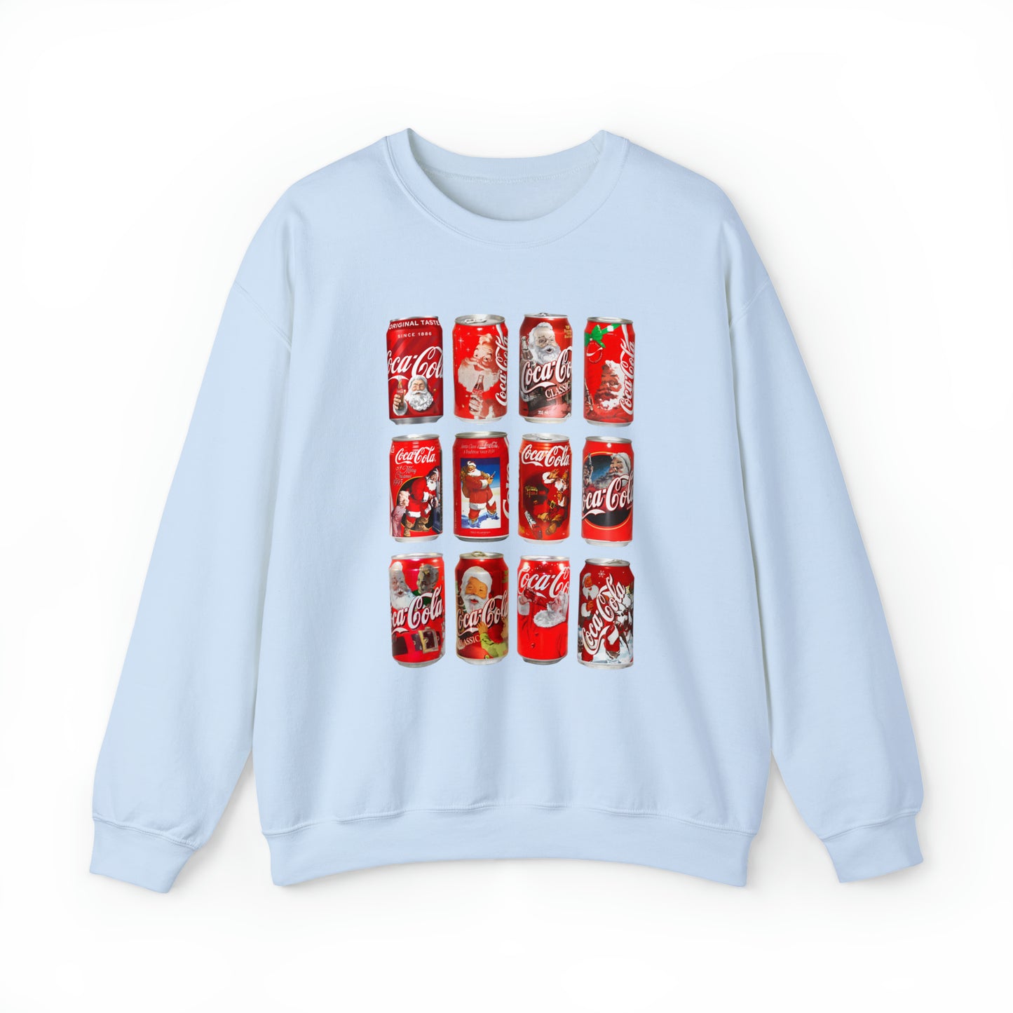 Christmas Coke Cans Sweatshirt Unisex Heavy Blend™ Crewneck Sweatshirt