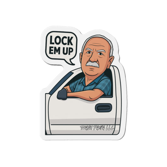 Lock Em Up Die-Cut Magnets