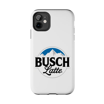 Busch Latte White Tough iPhone Cases