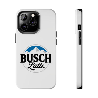 Busch Latte White Tough iPhone Cases