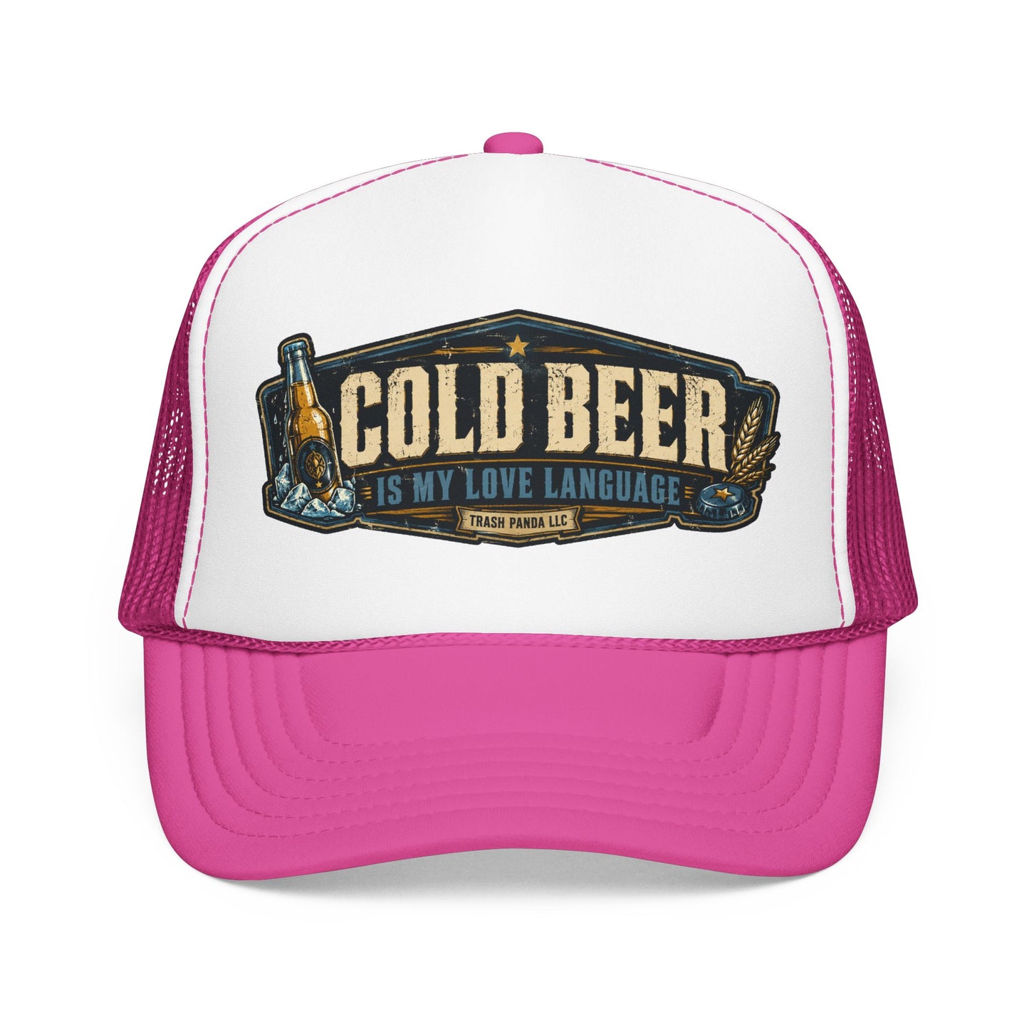 Cold Beer Foam Trucker Hat (Printed)