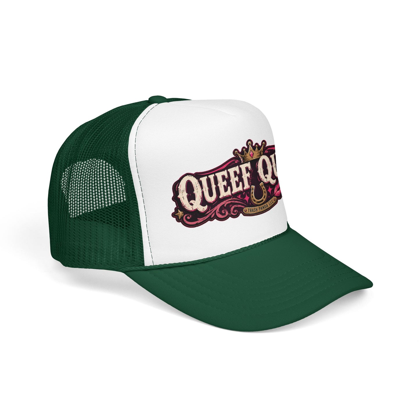 Q Queen Foam Trucker Hat (Printed)