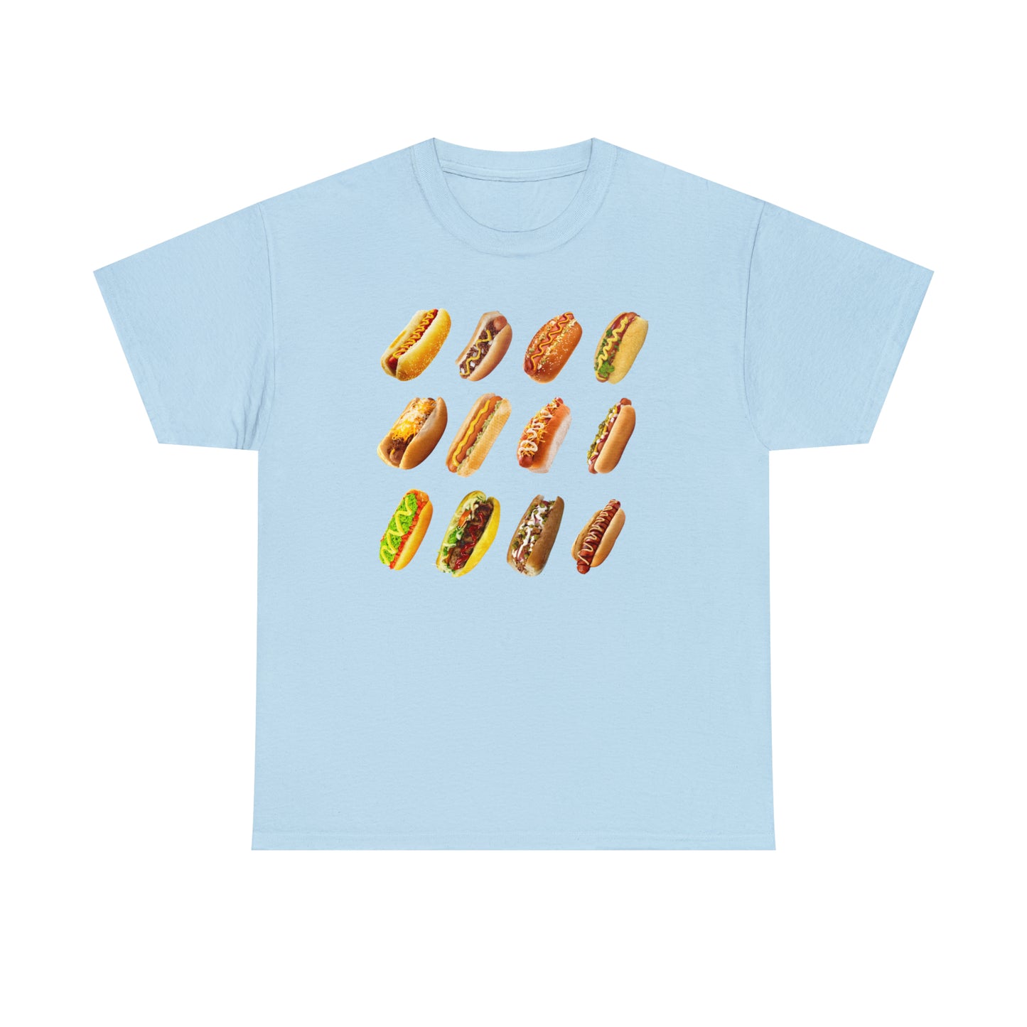 Hotdog Unisex Heavy Cotton Tee